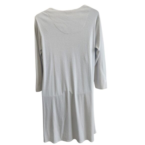 Lanz of Salzburg Traditional Nightgown-XL-Light Blue-Floral OAP-Grandmacore-Cozy - Picture 3 of 12